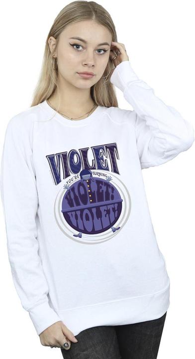 Image du produit Willy Wonka & the Chocolate Factory - Sweat VIOLET TURNING VIOLET - Femme (XL)