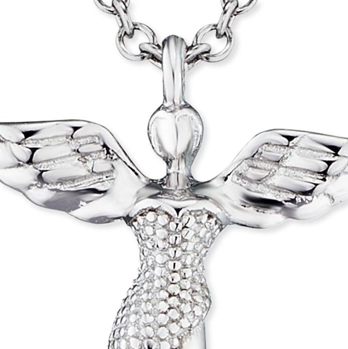 Immagine prodotto Engelsrufer Collana Angelo (Argento 925 rodiato, 40 - 44 cm)