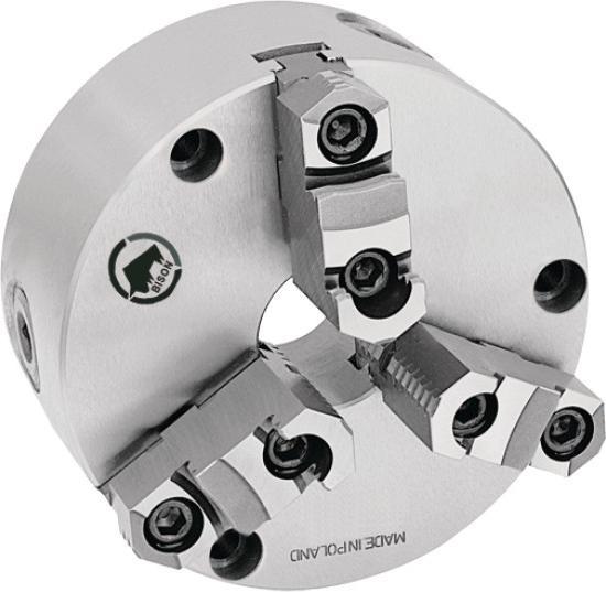 Produktbild Optimum LED Stürmer - Optimum Dreibacken-Drehfutter Guss BISON Ø 160 mm DIN 6350 A2-4