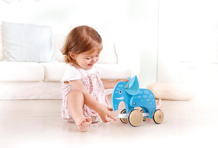 Actual product image Hape Pull-along elephant