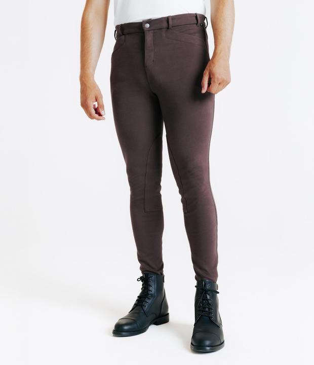 Image du produit Fouganza Pantalon Equitation Homme 100 marron (3XL)