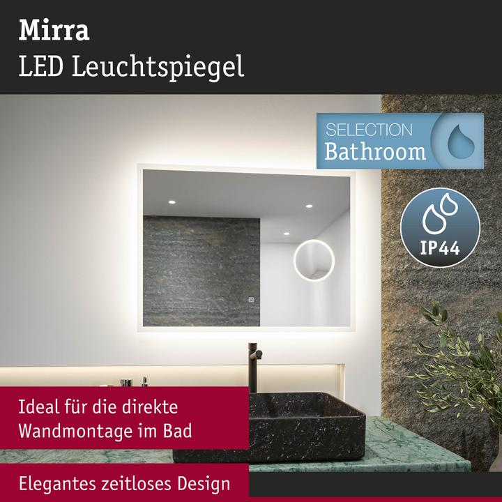 Image du produit Paulmann Leuchtspiegel Mirra Kosmetik (80 x 60 cm)