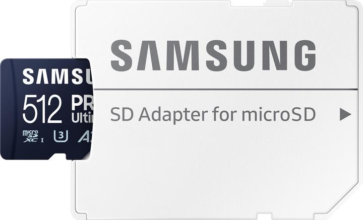 Image du produit Samsung PRO Ultimate (512 Go, microSDXC, U3, UHS-I)