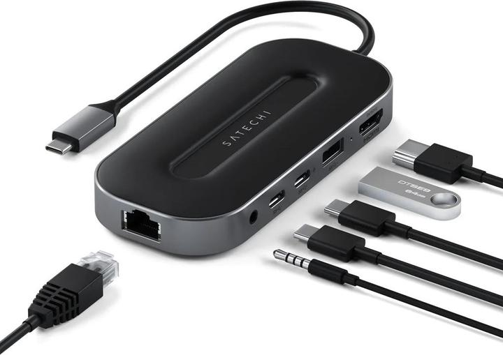 Produktbild Satechi ST-U4MGEM (USB-C, 7 Ports)