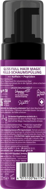 Immagine prodotto Gliss balsamo in schiuma Full Hair Magic (200 ml)