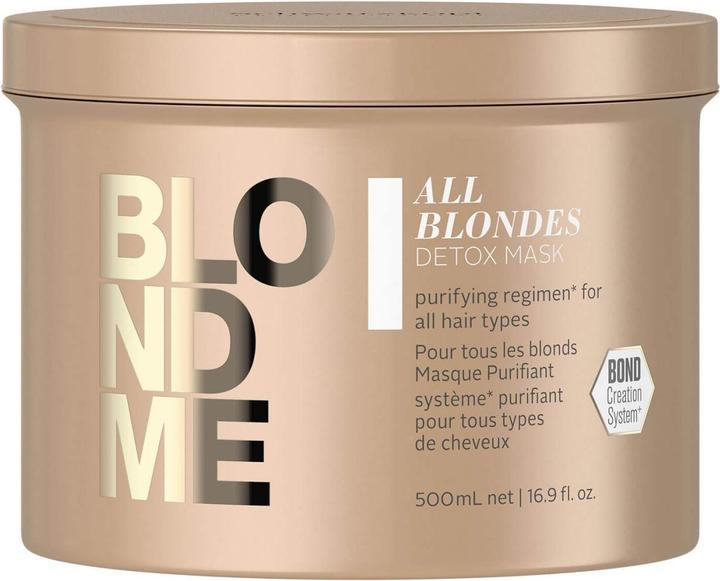 Produktbild Schwarzkopf Professional Blondme - All Blondes Detox Mask (500 ml)