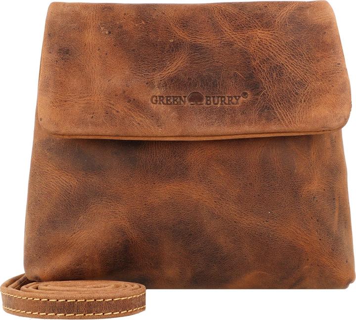 Greenburry Vintage Umhängetasche Leder 25 cm