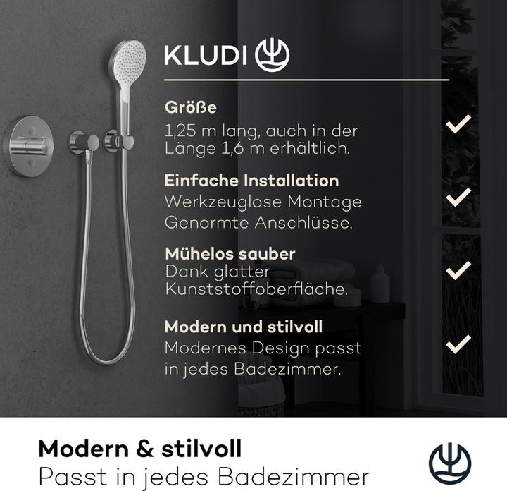 Actual product image Kludi X3 Shower hose (125 cm)