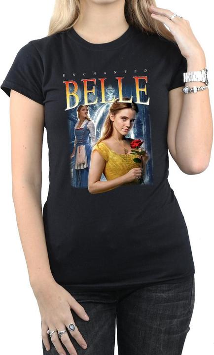 Produktbild Disney Beauty And The Beast Belle Montage TShirt (L)
