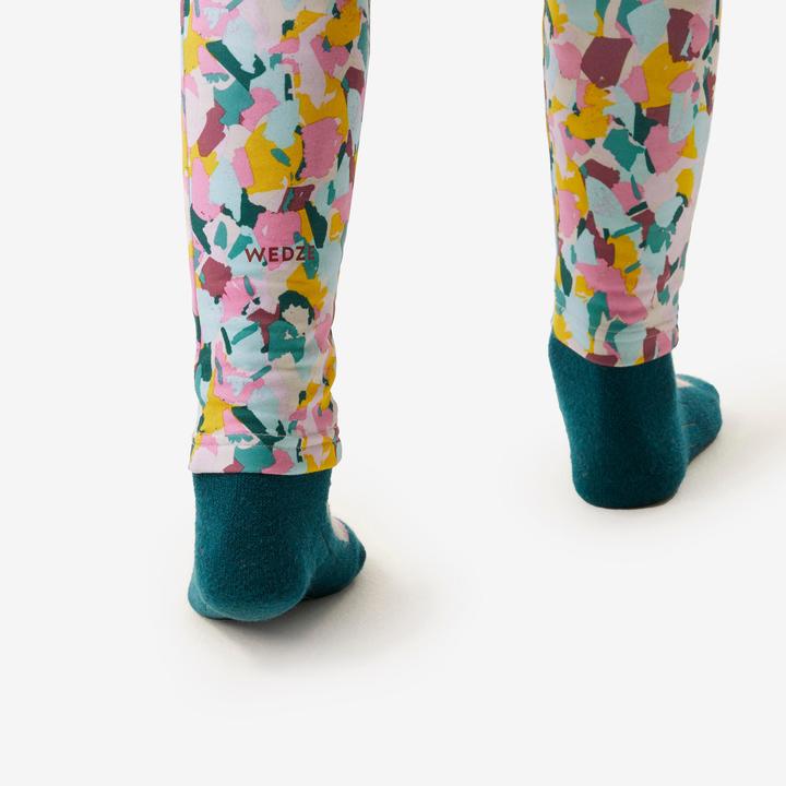 Immagine prodotto Wedze Pantaloni funzionali da sci per bambini - BL 500 con motivo (100 C)