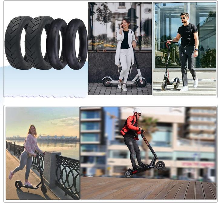 Actual product image Ouxi E-scooter tyres