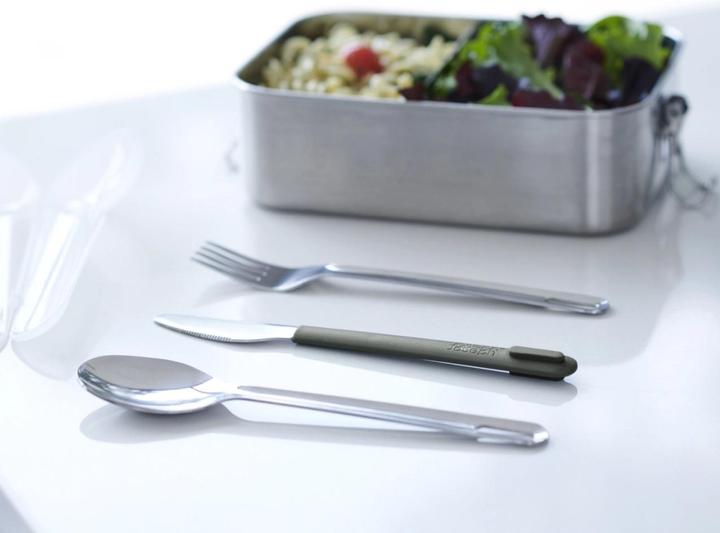 Image du produit Joseph Joseph GoEat, Besteckset edelstahl, 18cm (1 pièce(s), Couteau, Fourche, Set de couverts)