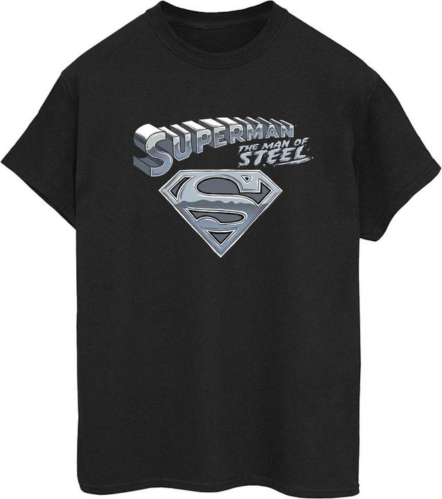 Image du produit - T-shirt SUPERMAN THE MAN OF STEEL - Femme (M)
