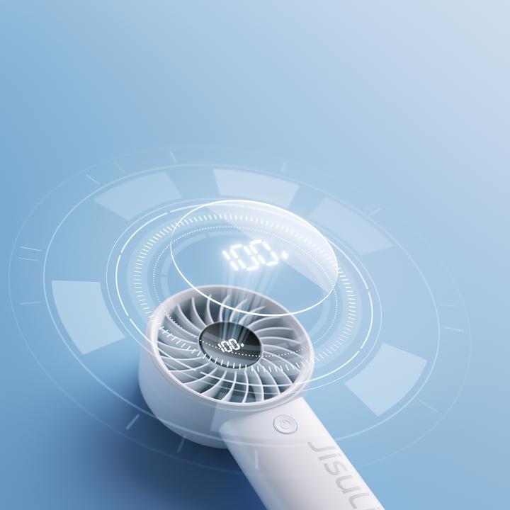 Productafbeelding Jisulife Handheld ventilator Life4 (3600mAh) wit