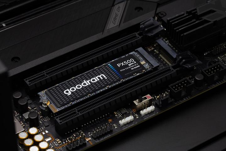 Actual product image Goodram SSD PX500 GEN.3 PCIe 3x4 1TB M.2 2280 RETAIL (1000 GB, M.2 2280)