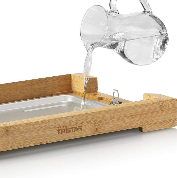 Image du produit Tristar Barbecue/barbecue de table avec plaque de cuisson lisse