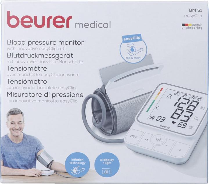 Produktbild Beurer BM 51 (Blutdruckmessgerät Oberarm)