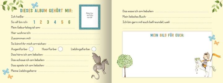 Produktbild Freundebuch - Ritter