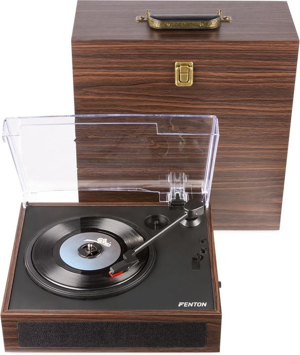 Produktbild Fenton Plattenspieler mit Bluetooth RP170D Braun (Manuell)