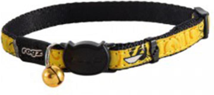 Actual product image Rogz Cat collar Fancycat Bumble Bees (23, 24, 25, 27, 28, 29, 30, 31, Cat, General)