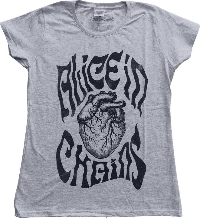 Actual product image Alice In Chains Womens/Ladies Transplant Heather T-Shirt (L)