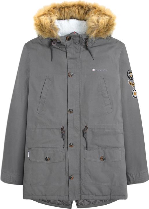 Actual product image Lambretta Mens Sherpa Lined Parka (3XL)