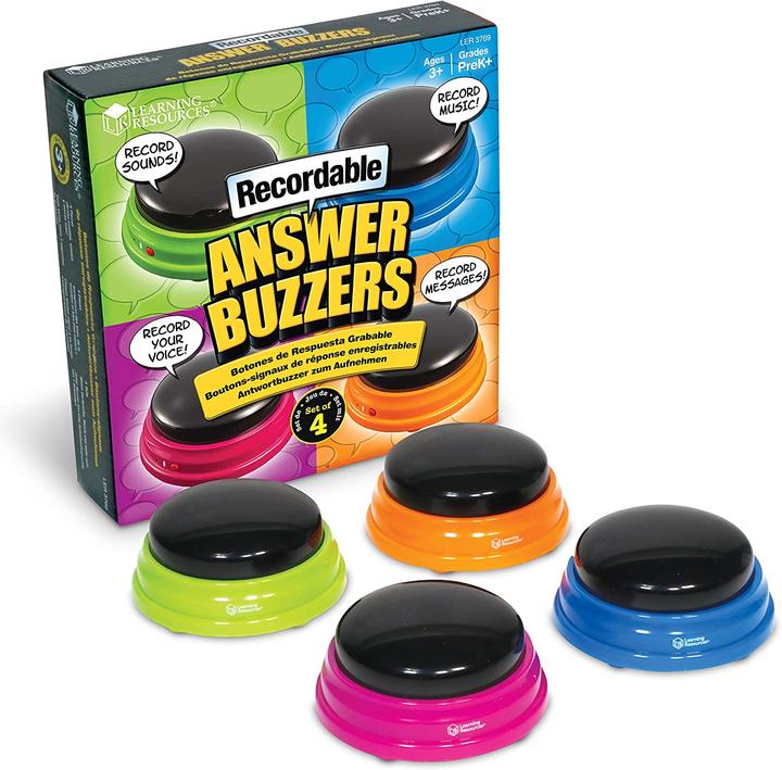 Produktbild Learning Resources Buzzer mit Aufnahmefunktion