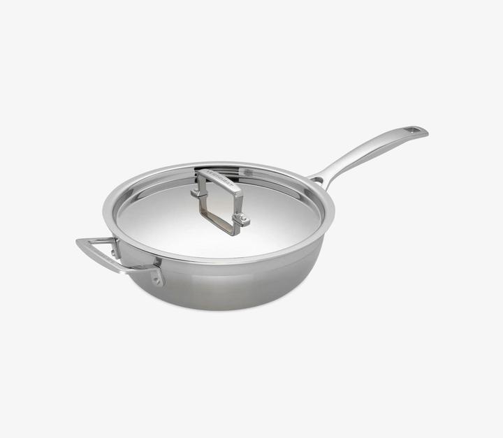 Immagine prodotto Le Creuset Padella Sauté (24 cm, Padella per friggere, Acciaio inossidabile)