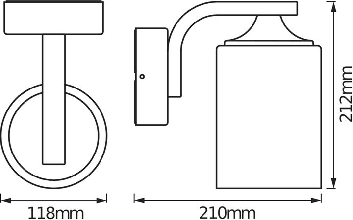 Produktbild Ledvance Endura Classic Lantern Cylinder (E27, IP43)
