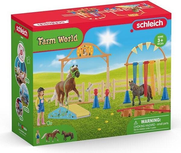 Image du produit Schleich Farm World 42481 Pony Agility Training