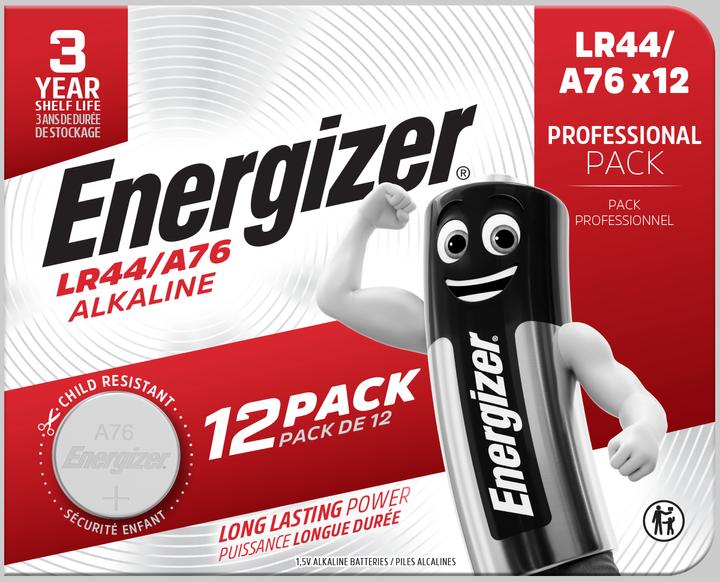 Productafbeelding Energizer Knoopcellen LR44 (12 Pcs., LR44, 150 mAh)