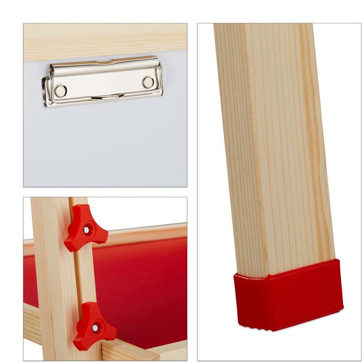 Actual product image Relaxdays Two-Sided board for Kids