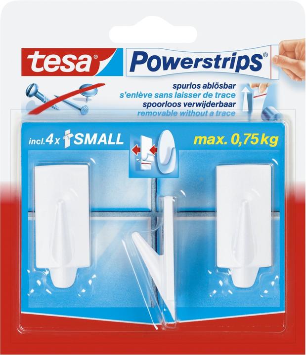 Actual product image tesa Self adhesive hooks