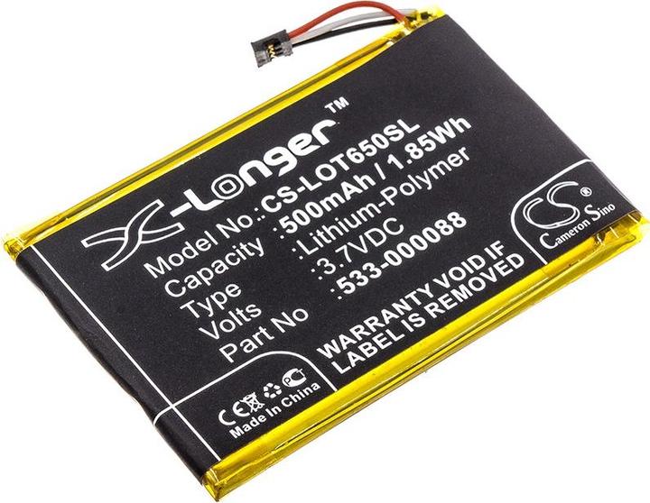 Immagine prodotto NoName Batteria per telecomando 1506 e altri per Logitech, 3,7V, 500mAh (1 pz., Specifico del dispositivo, 500 mAh)