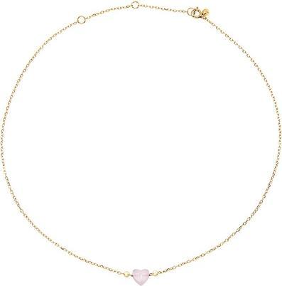 Produktbild Breil Romantische Gold plattierte Jade Herz Halskette Candy Tj3599
