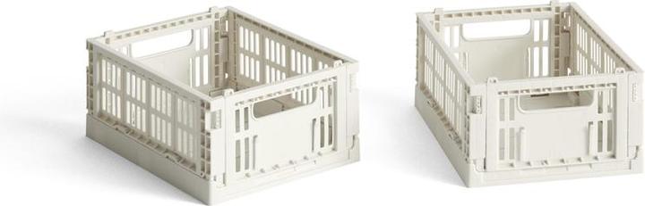 Immagine prodotto HAY Set di 2 casse colorate mini - bianco sporco