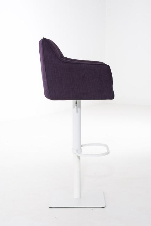 Image du produit CLP tabouret de bar Damaso W tissu, violet