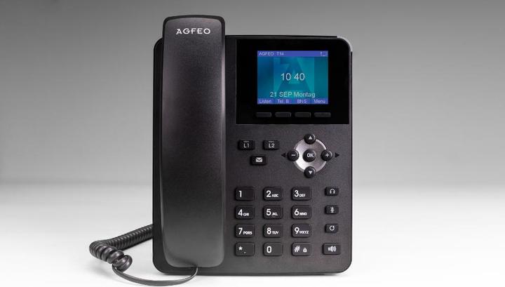 Image du produit Agfeo T 14 - Téléphone VoIP - SIP - 2 lignes