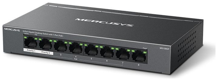Produktbild Mercusys MS108GP (8 Ports)