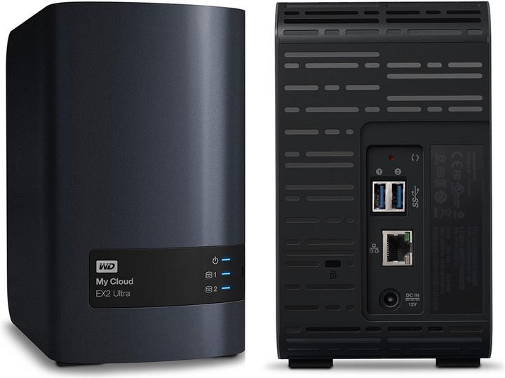 Produktbild WD My Cloud EX2 Ultra (2 x 2 TB, WD Red)