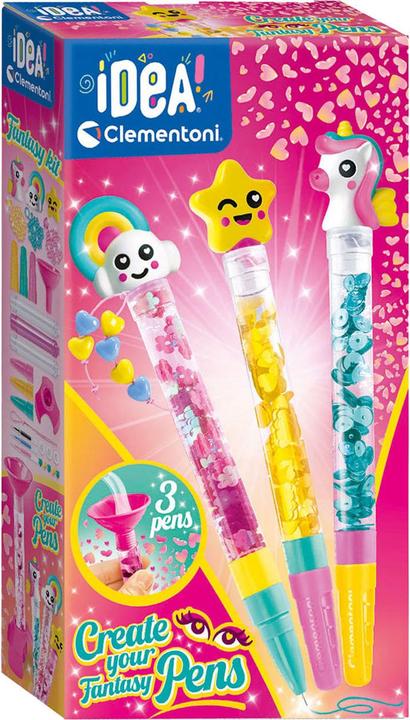 Actual product image Clementoni Crée tes stylos - Fantaisie