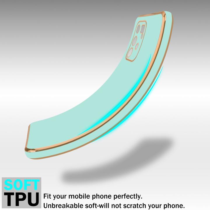 Immagine prodotto Cadorabo Custodia per Samsung Galaxy A91 / S10 LITE / M80s in TPU con protezione della fotocamera Stile LM130 (Samsung Galaxy A91, Samsung Galaxy S10 Lite)
