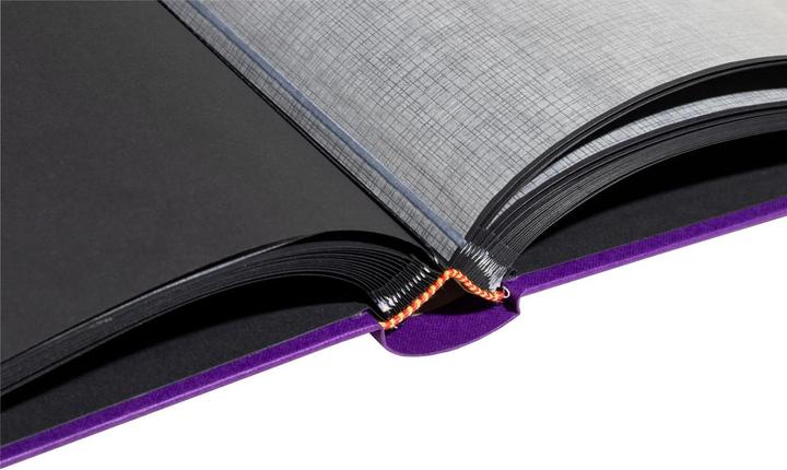 Actual product image Exacompta Fotoalbum, 60 Seiten schwarz, 29x32 cm, Japan (10 x 15 cm)