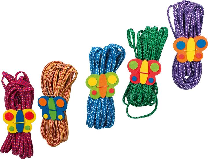 Produktbild small foot Gummitwist Schmetterlinge (200 cm)