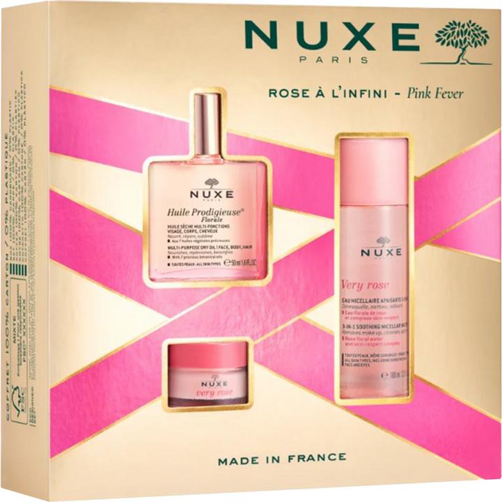 Nuxe Coffret Noël 2023 Découv Floral 3 Stk (Gesichtspflege set)