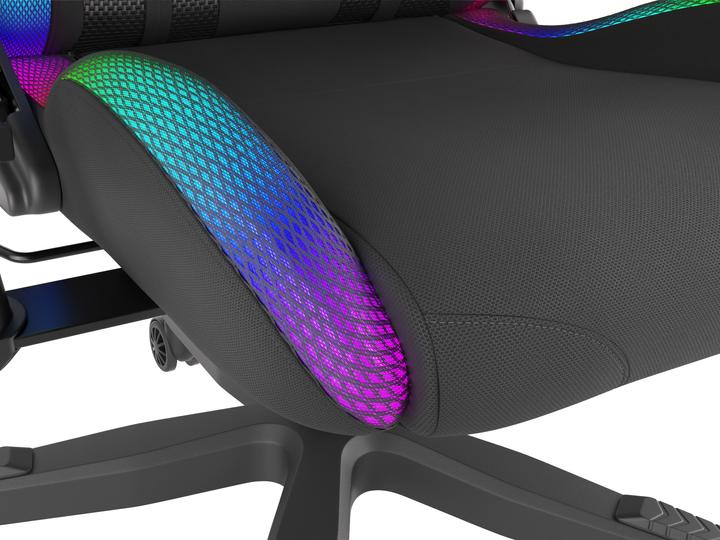 Produktbild Genesis Sessel für Spiele NATEC Trit 600 RGB NFG-1577 (schwarze Farbe)