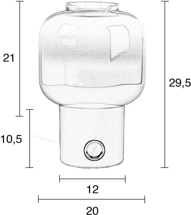 Actual product image Zuiver Moody (E27)