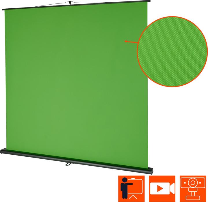 Actual product image Celexon Mobile Lite Chroma Key Green Screen, 150 x 200 cm (4:3)