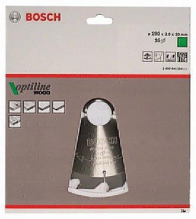 Produktbild Bosch Professional Zubehör PRO Wood Kreissägeblatt, 190 x 2 x 30 mm