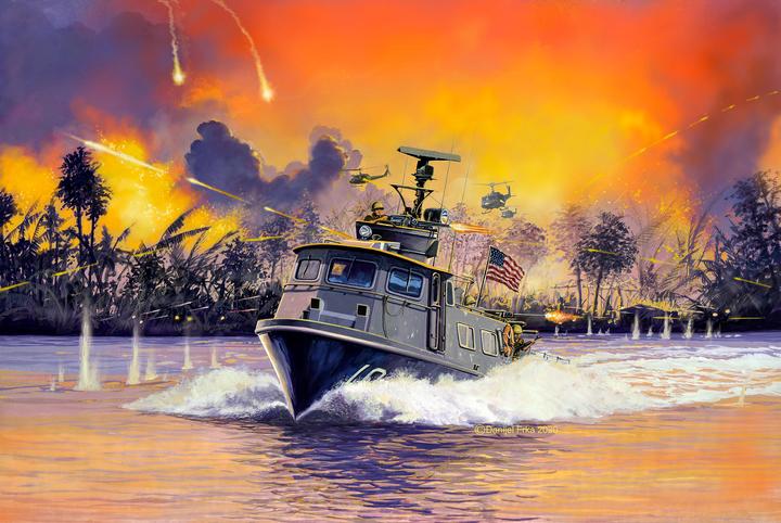 Actual product image Revell US Navy Swift Boat MkI